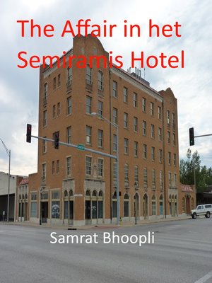 cover image of The Affair in het Semiramis Hotel